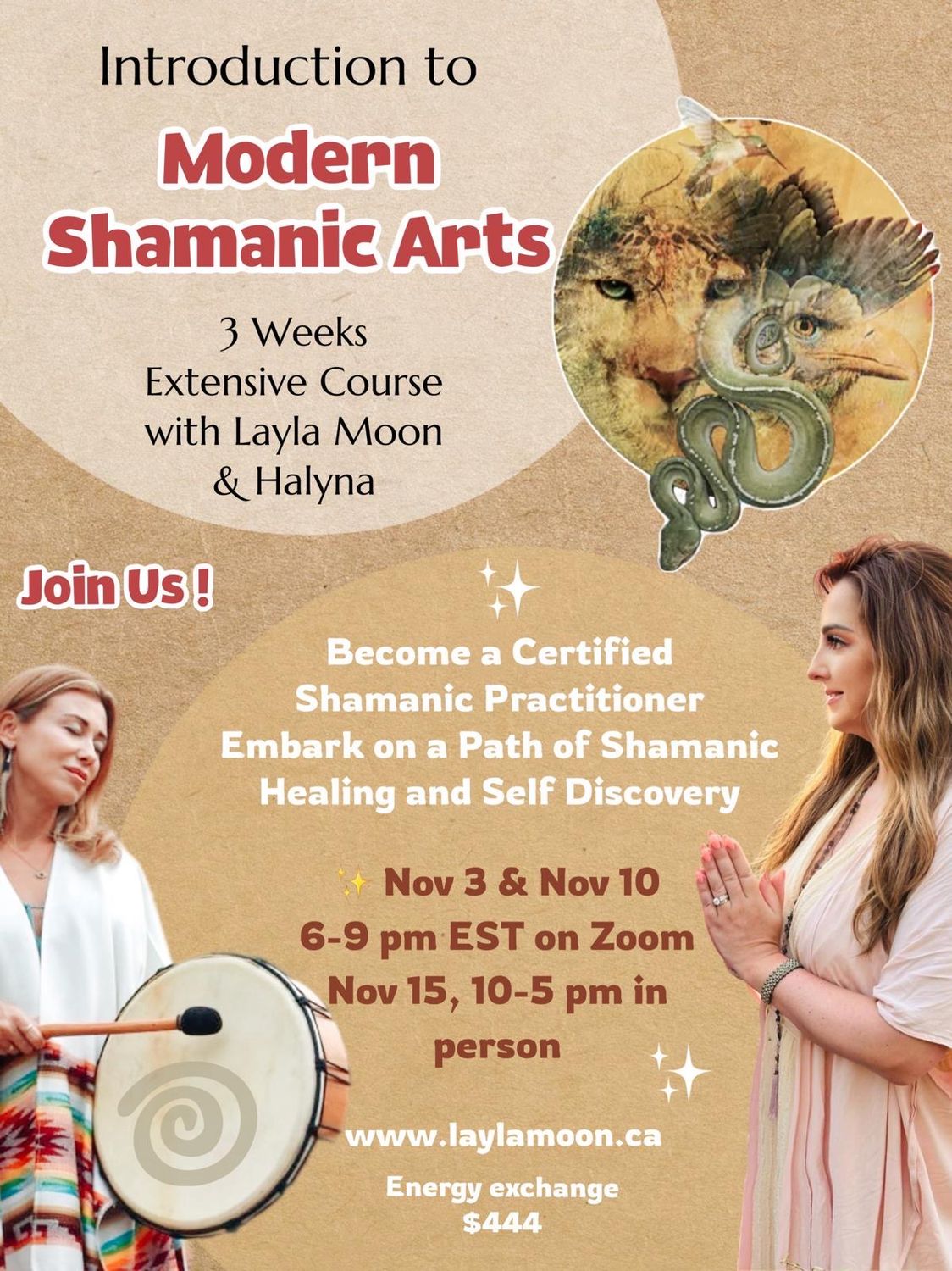 Introduction to Modern Shamanic Arts Course 🌀 Introduction to Modern Shamanic Arts Course 🌀