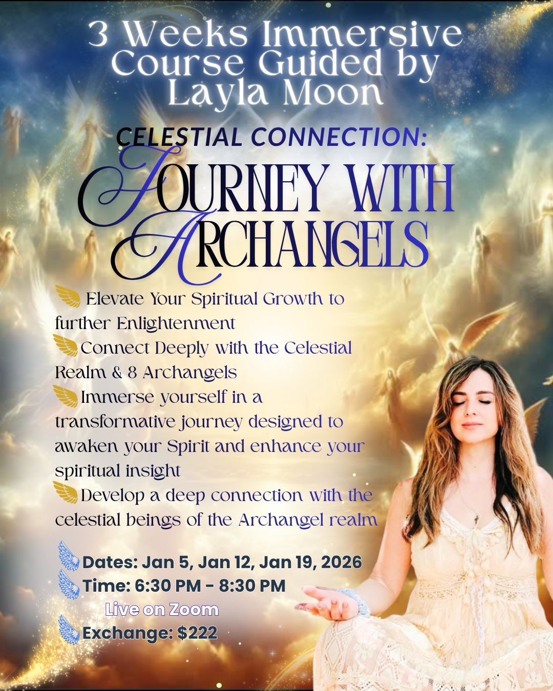 Celestial Journey with Archangels 🪽