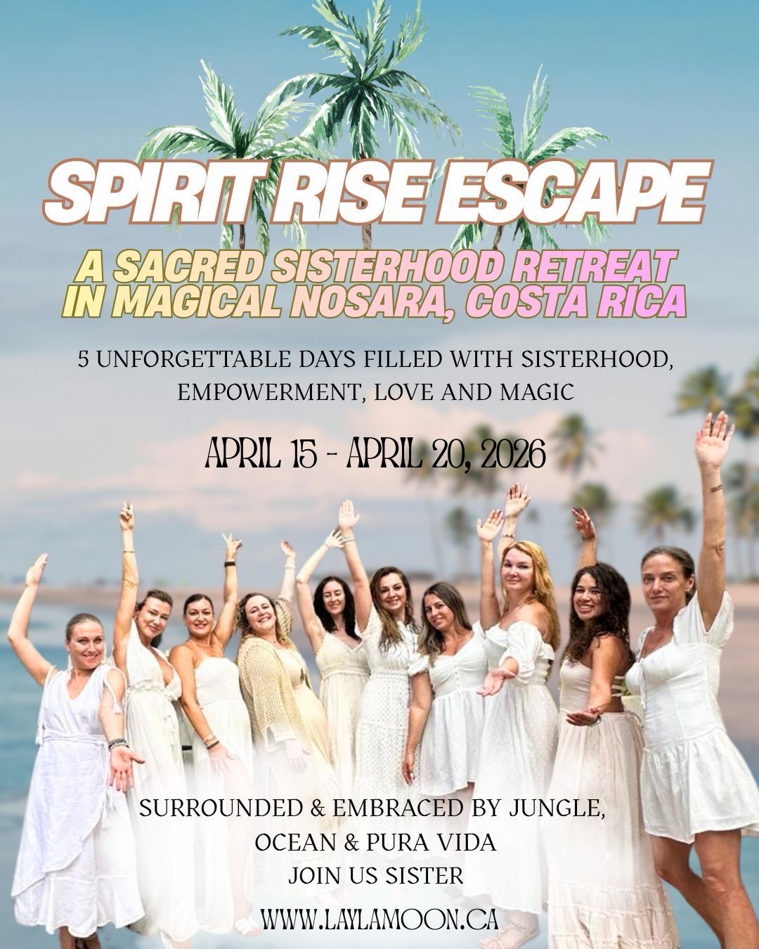 ✨Spirit Rise Escape 🏝️Nosara, Costa Rica