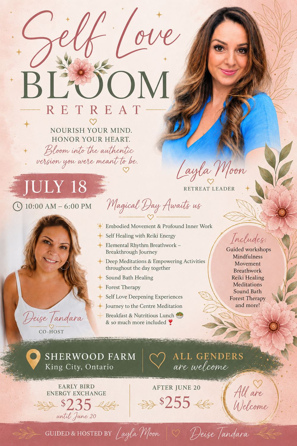 Self Love Bloom Day Retreat - July 18