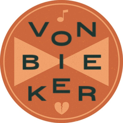 Sticker - Von Bieker - Retro Round