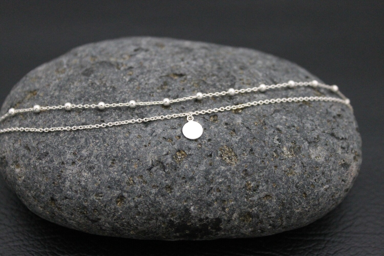 Bracelet - Double strand ball bracelet