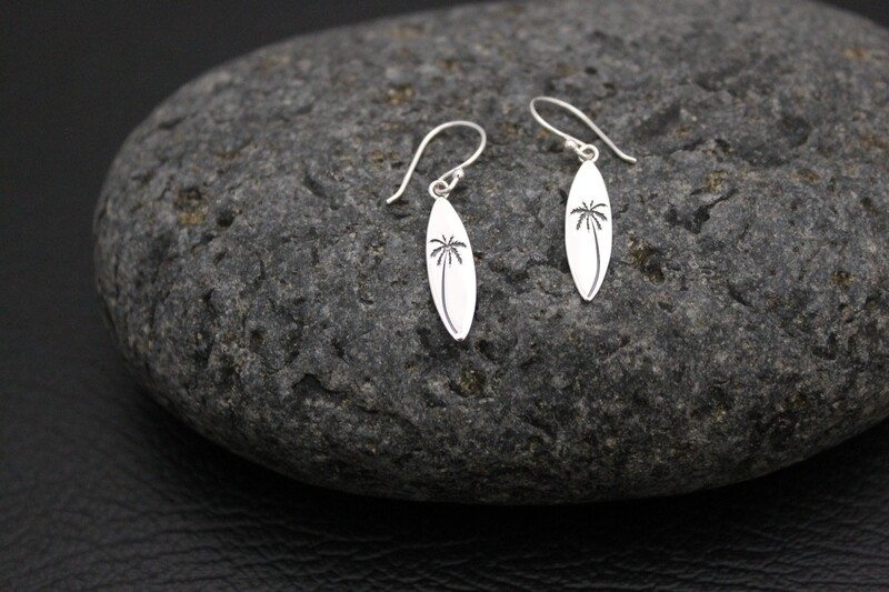 Earrings - Palm Tree