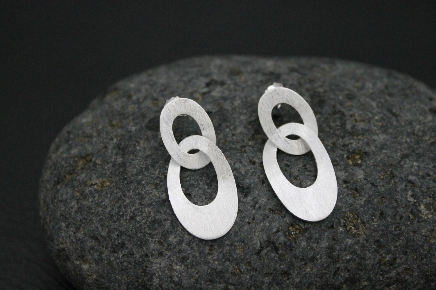 Stud Earrings - Matte Finish