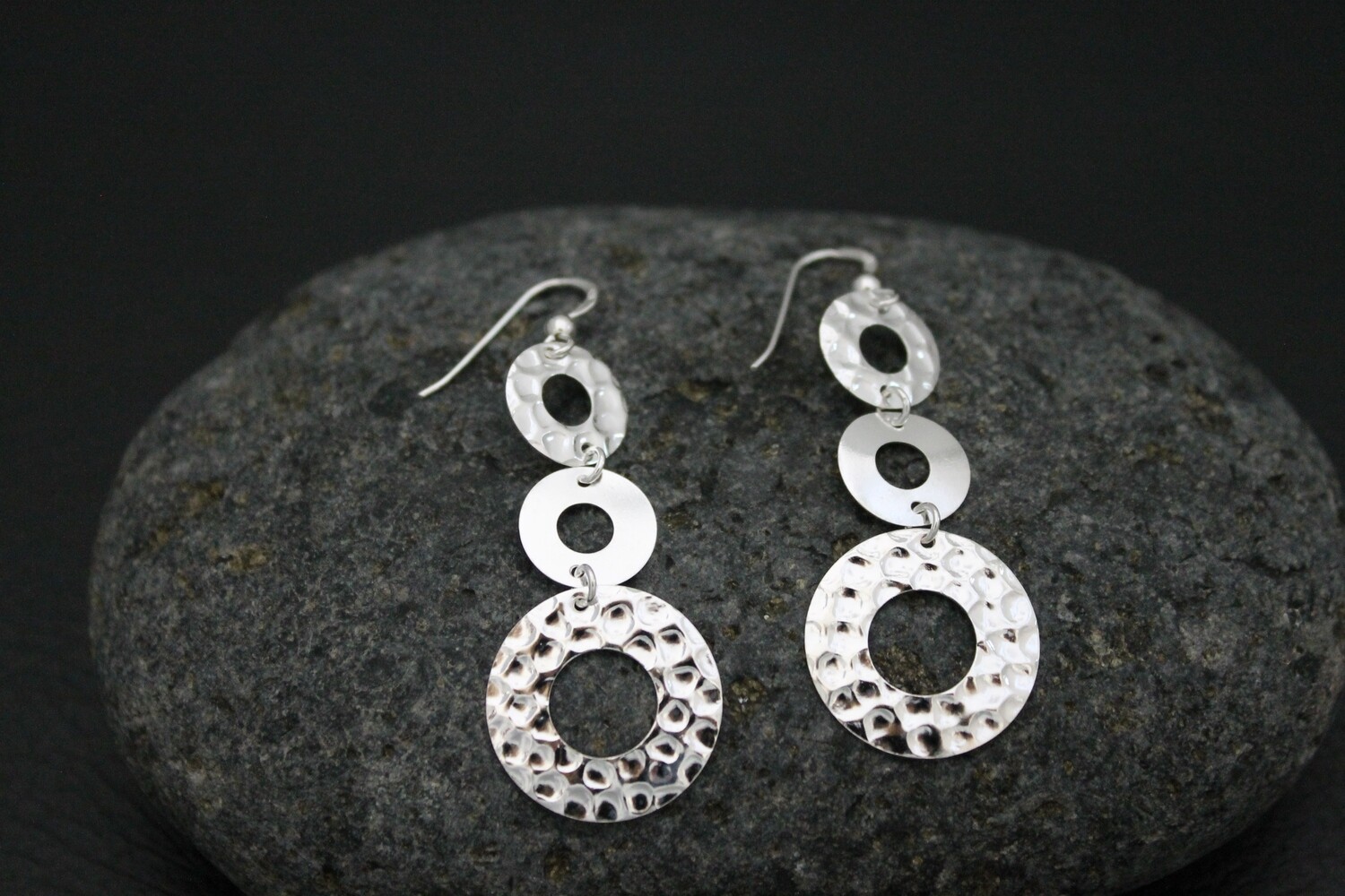 Earrings - Hammered