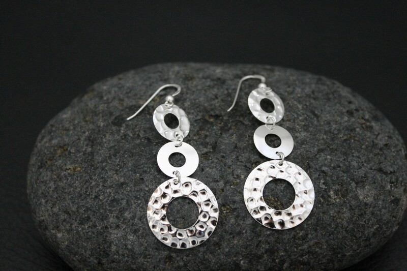 Earrings - Hammered