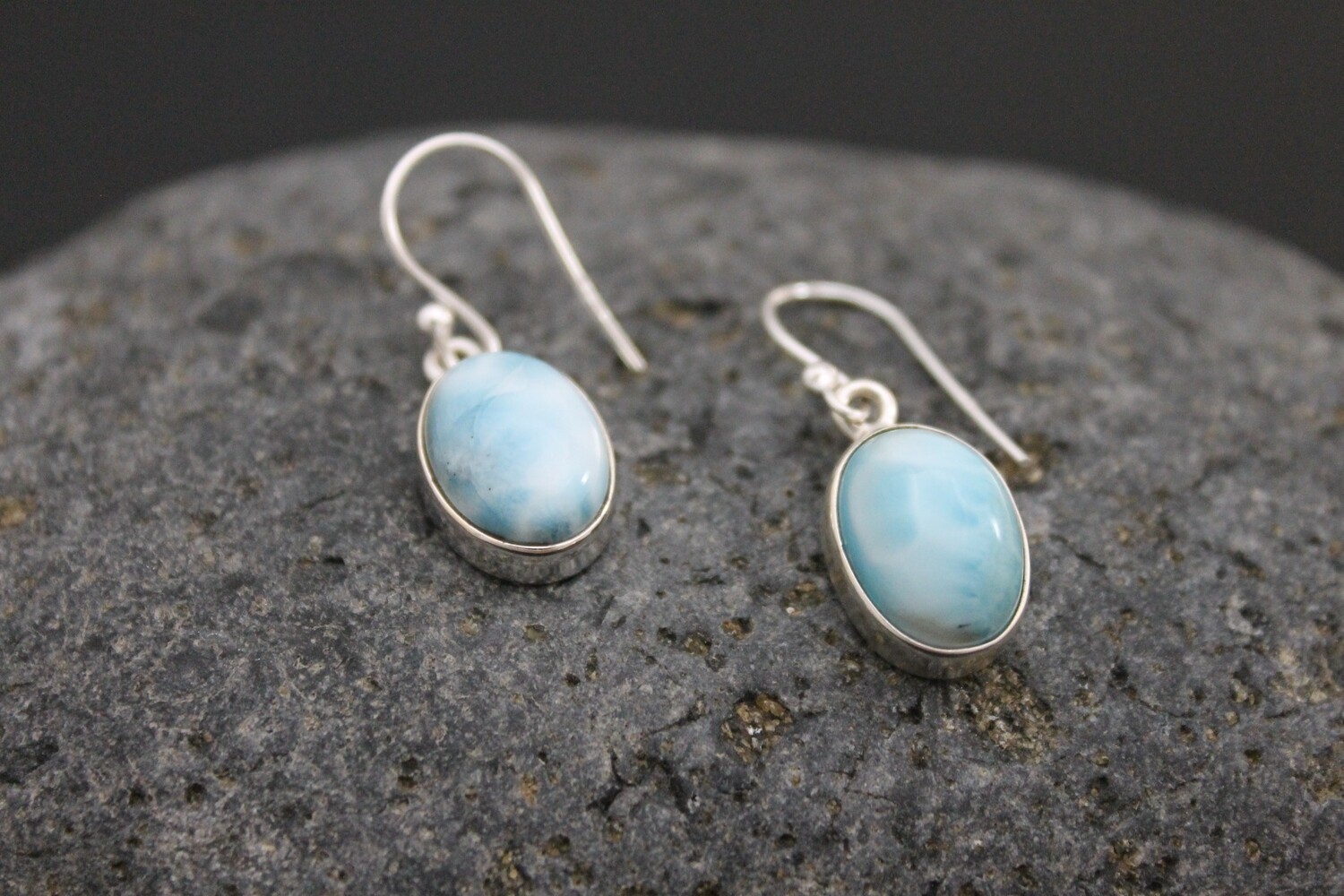 Earrings - Larimar