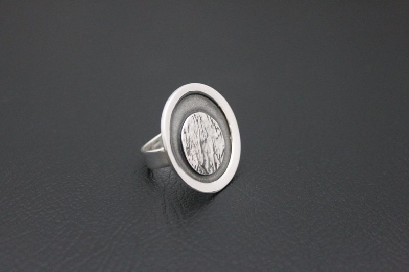 Simply Silver Ring - Oxidised