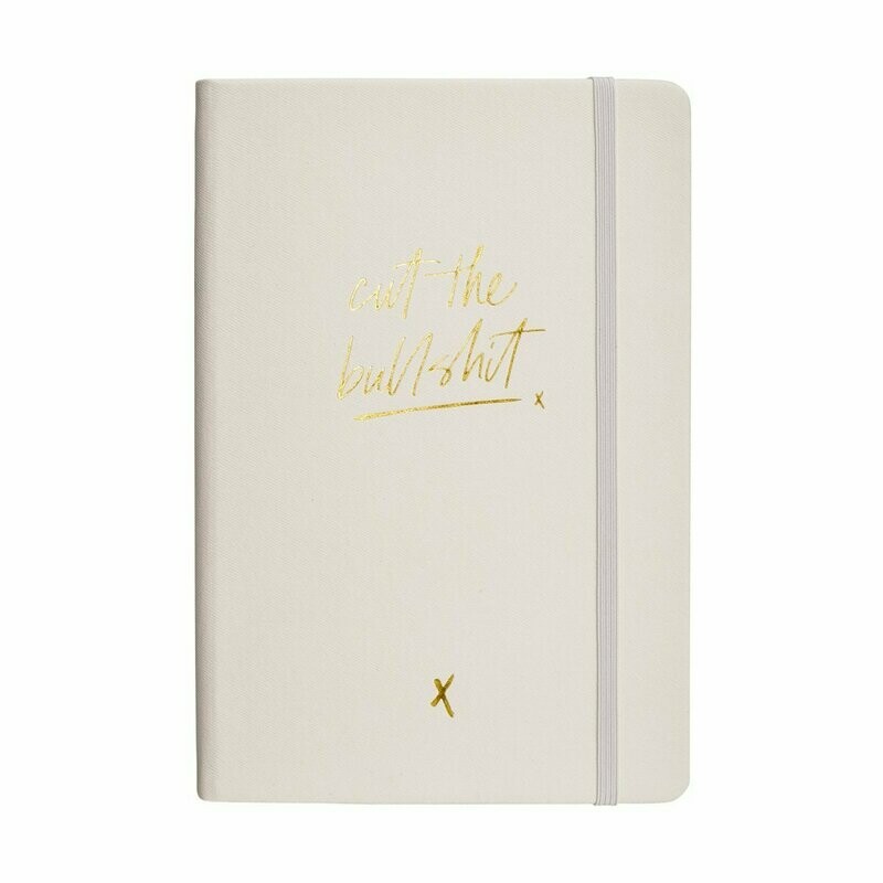 Notebook - Cut the Bullshit 'Ivory'