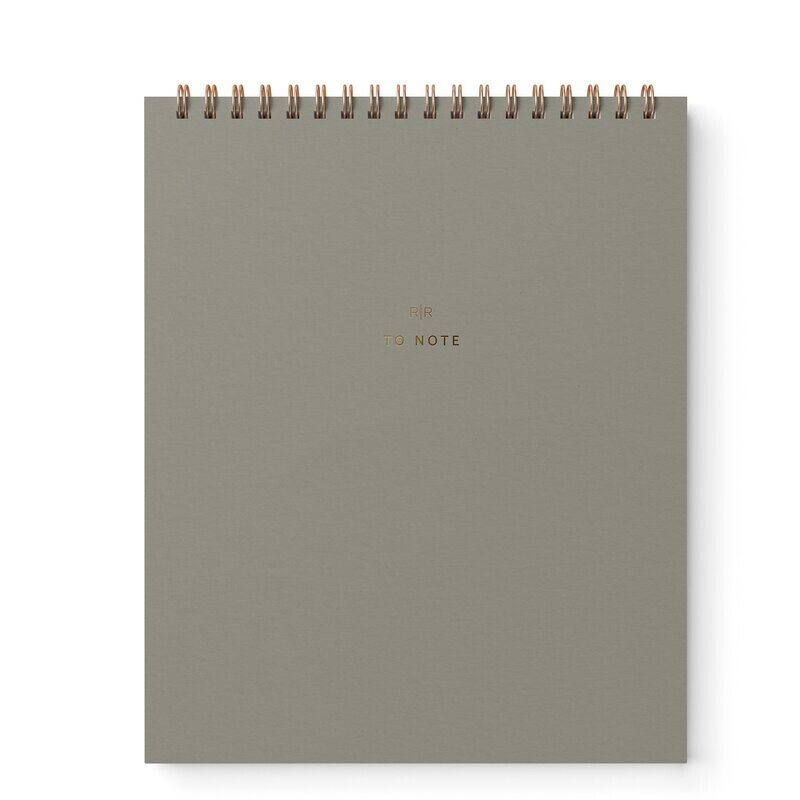 To Note Lined Notebook 'Light Sage'