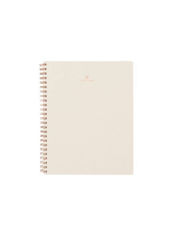 The Workbook 'Natural Linen - Grid'