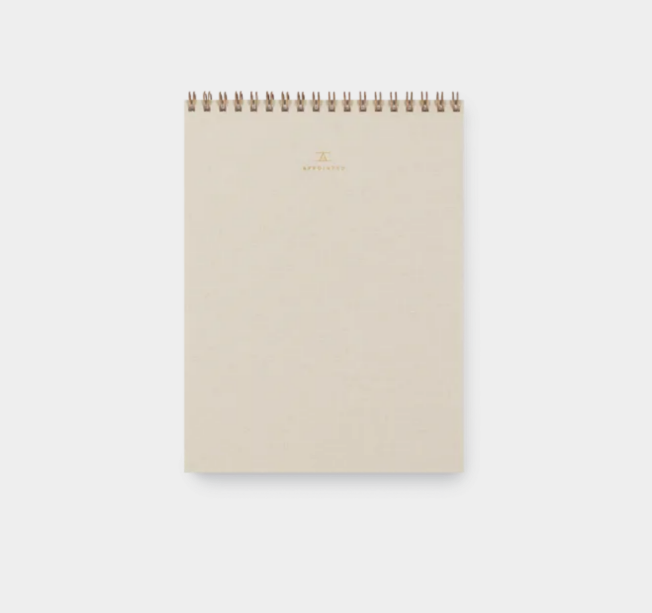 Office Notepad 'Linen’