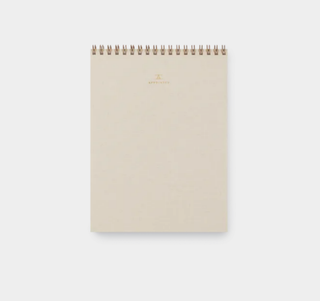 Tasks Notepad 'Linen’