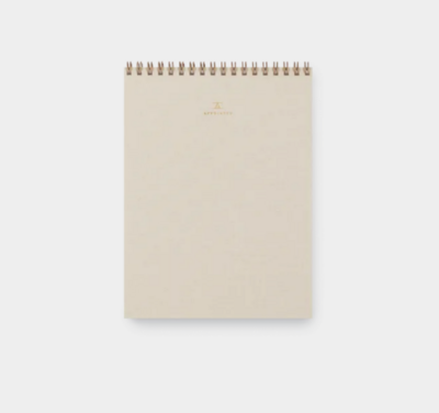 Office Notepad 'Linen’