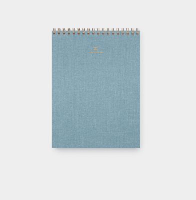 Office Notepad 'Chambray Blue'