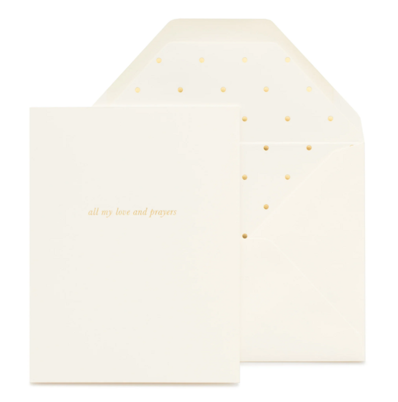 Card - All My Love and Prayers