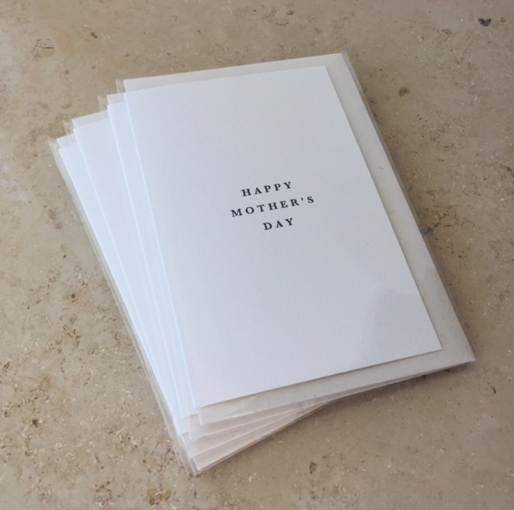 'Happy Mother's Day' card