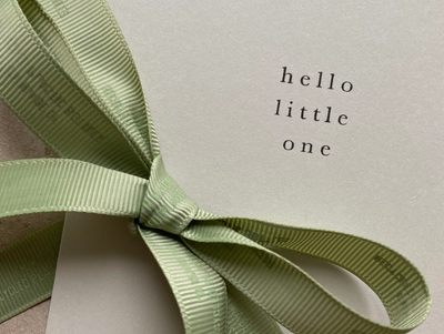 'Hello Little One' kaart