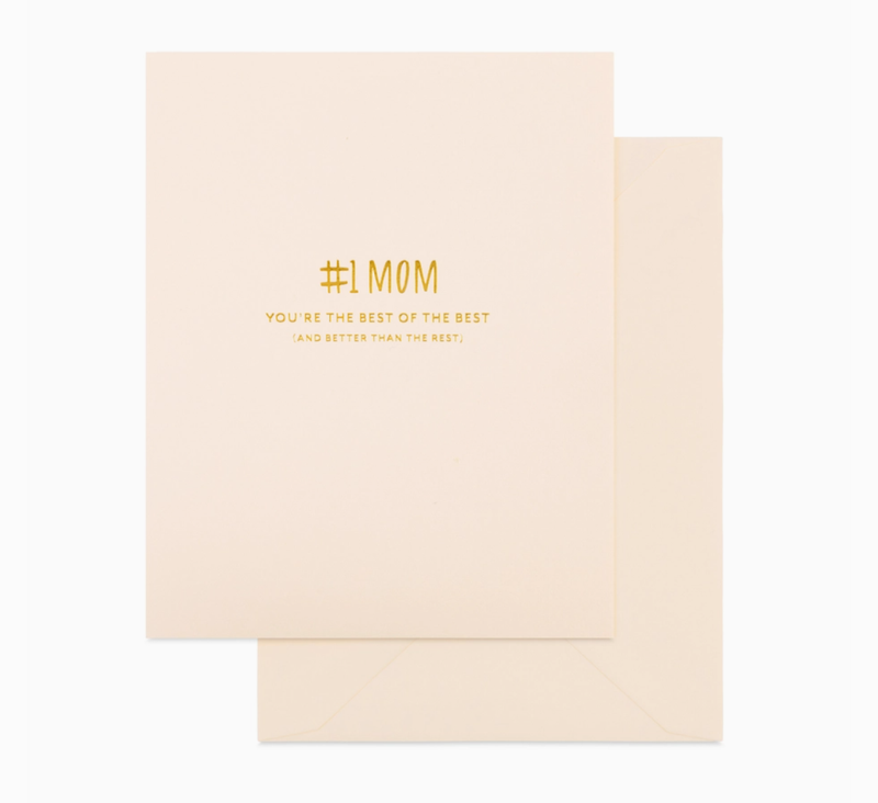 'Nr. 1 Mom' card