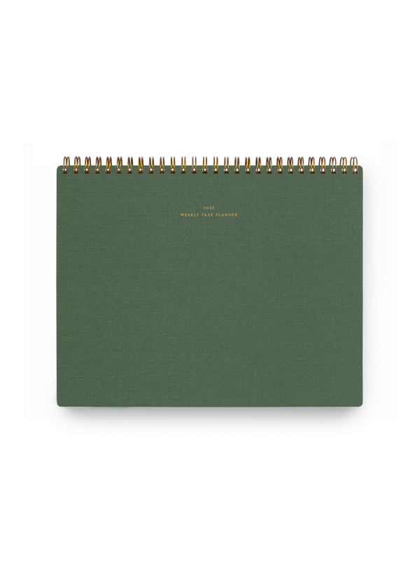 2025 Weekly Task Planner 'Fern Green'