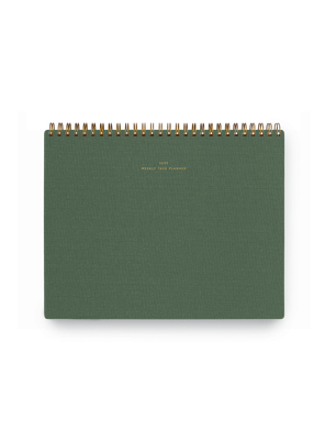 2025 Weekly Task Planner 'Fern Green'