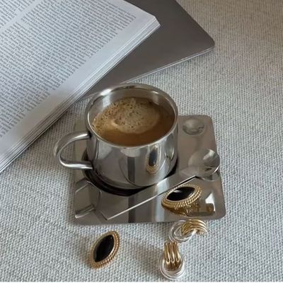3-Piece Stainless Steel Coffee Set