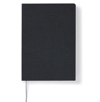 Notebook Black A5 Slim 'Grid'
