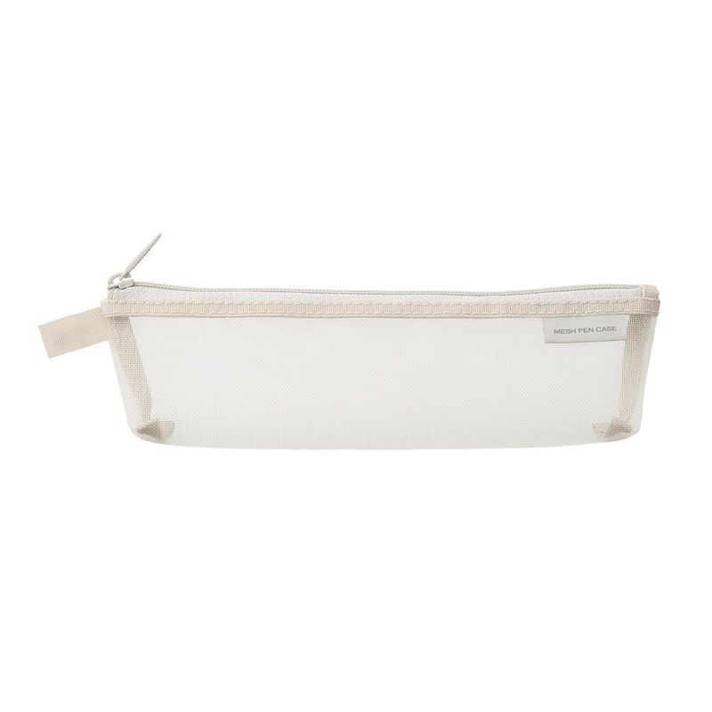 Mesh Pennenzakje 'Beige'