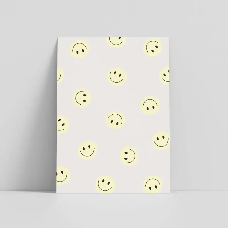 'Smileys' postcard