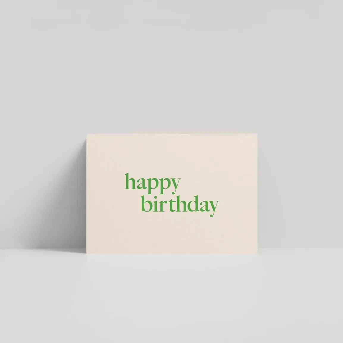 'Happy Birthday' mini kaart