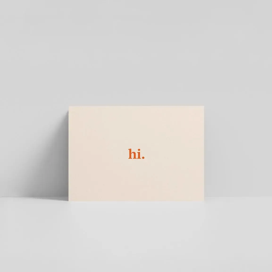 'Hi.' minikaart
