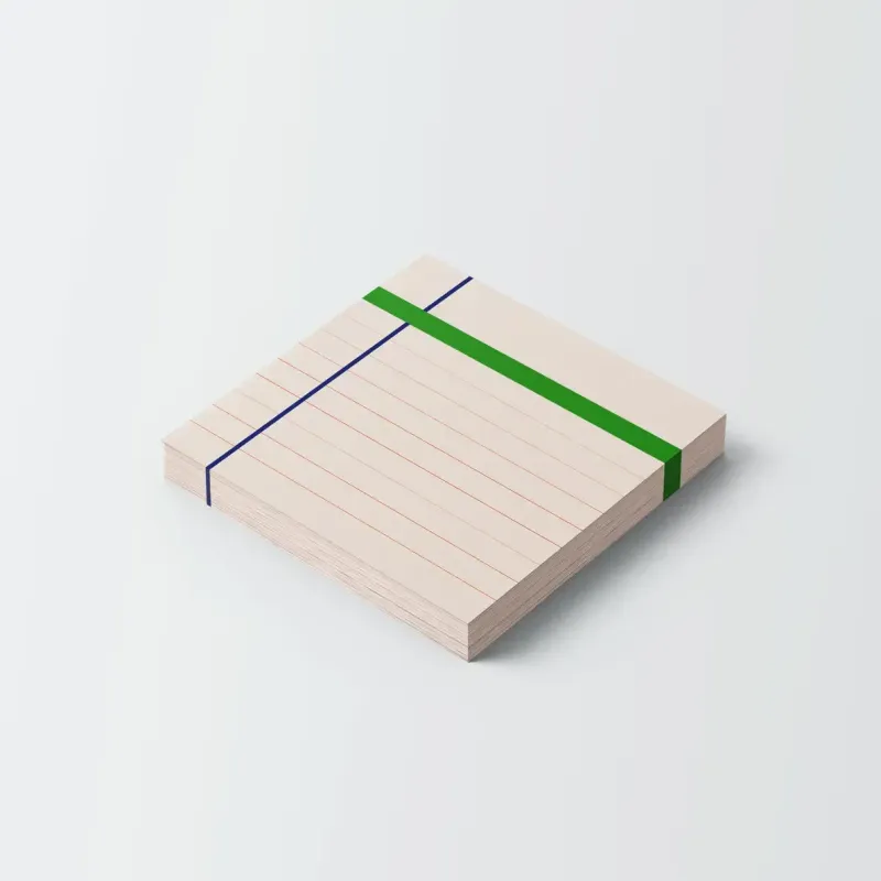 Sticky Notes Grid green