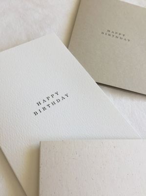 'Happy Birthday' kaart 'Happy Birthday' kaart