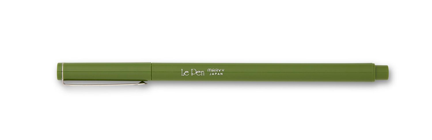Le Felt Pen 'Olive Green'