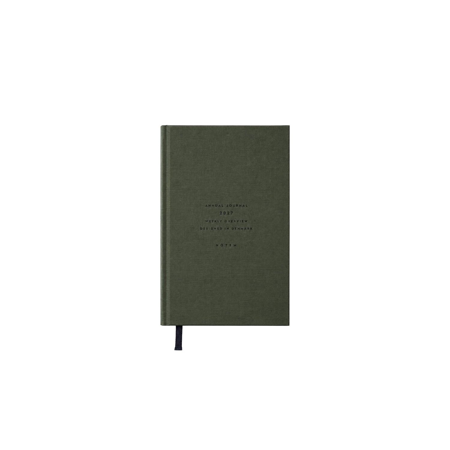 Alva A5 annual calendar 2027 'Dark Green' Alva A5 annual calendar 2027 'Dark Green'