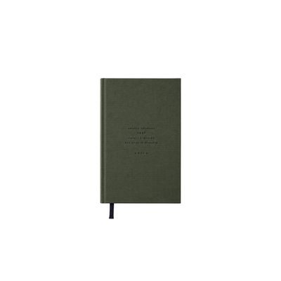 Alva A5 annual calendar 2027 'Dark Green' Alva A5 annual calendar 2027 'Dark Green'