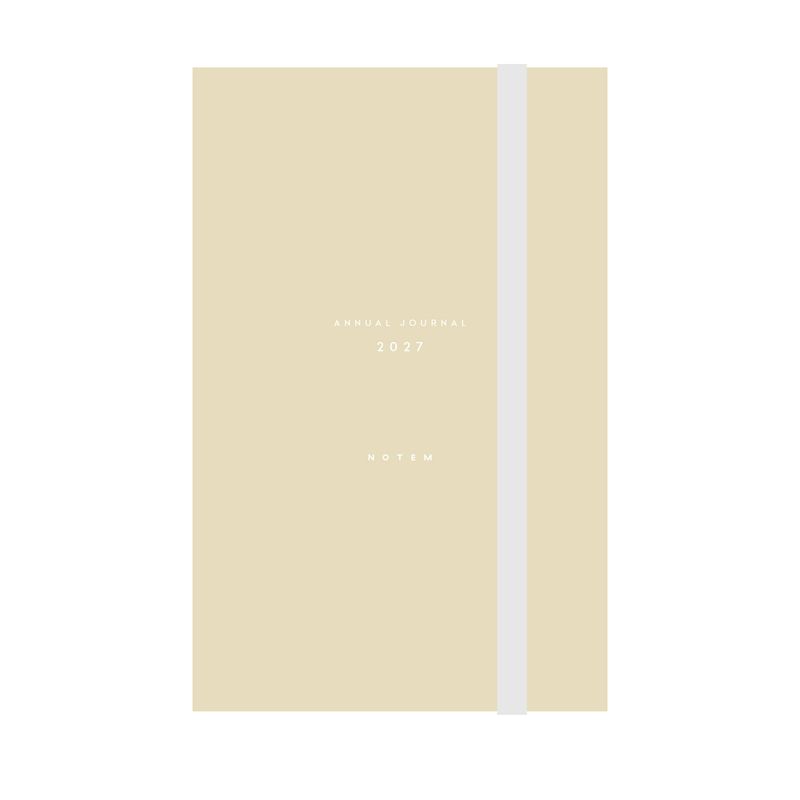 PRE-ORDER Alva Annual Journal 2027 'Beige'