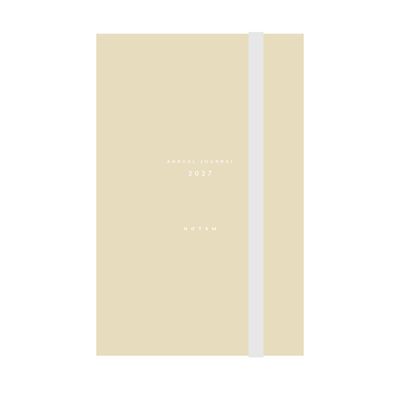 PRE-ORDER Alva Annual Journal 2027 'Beige'
