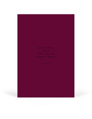 PRE-ORDER Alva annual calendar 2027 'Dark Red'