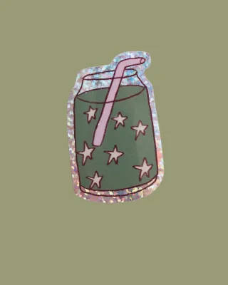 Sticker 'Matcha Cup'