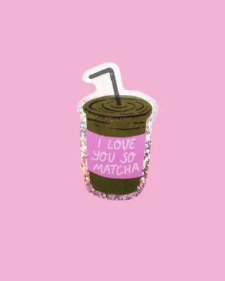 Sticker 'Matcha'