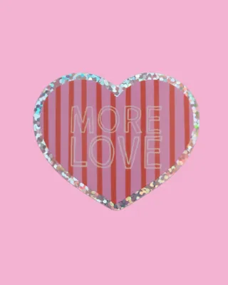 Sticker 'More Love'