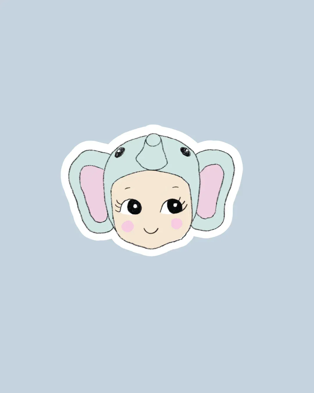 Sticker 'Baby Elephant'