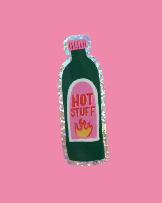 Sticker 'Hot Stuff' Sticker 'Hot Stuff'