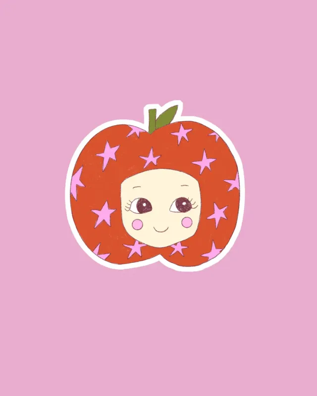 Sticker 'Baby Apple'