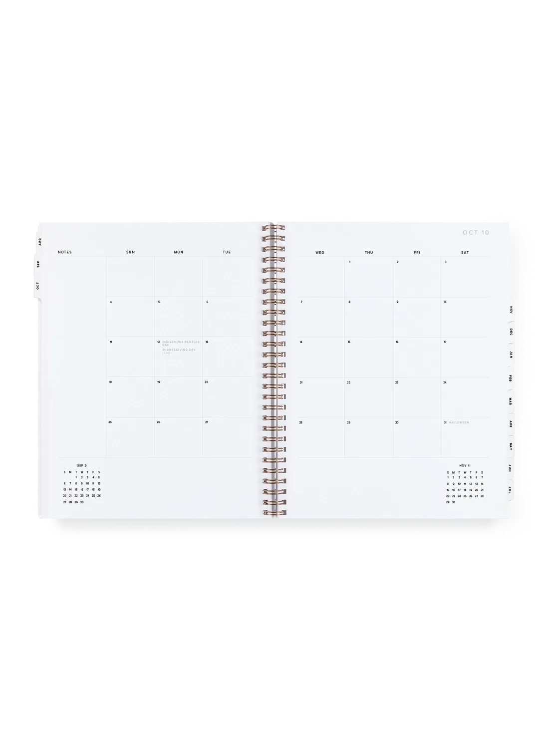 PRE-ORDER 2027 Year Task Planner 'Natural Linen'