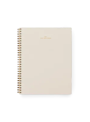 2027 Year Task Planner 'Natural Linen'