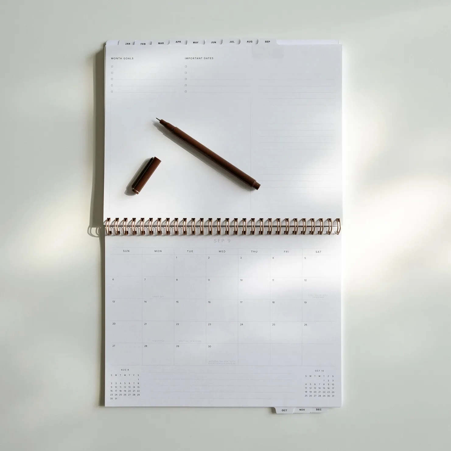 PRE-ORDER 2027 Weekly Task Planner 'Oxford Blue'