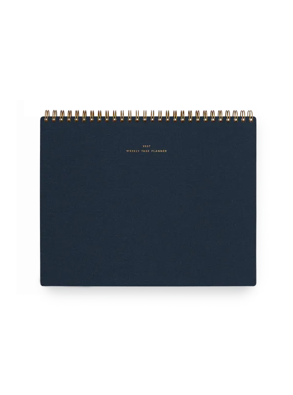 PRE-ORDER 2027 Weekly Task Planner 'Oxford Blue'