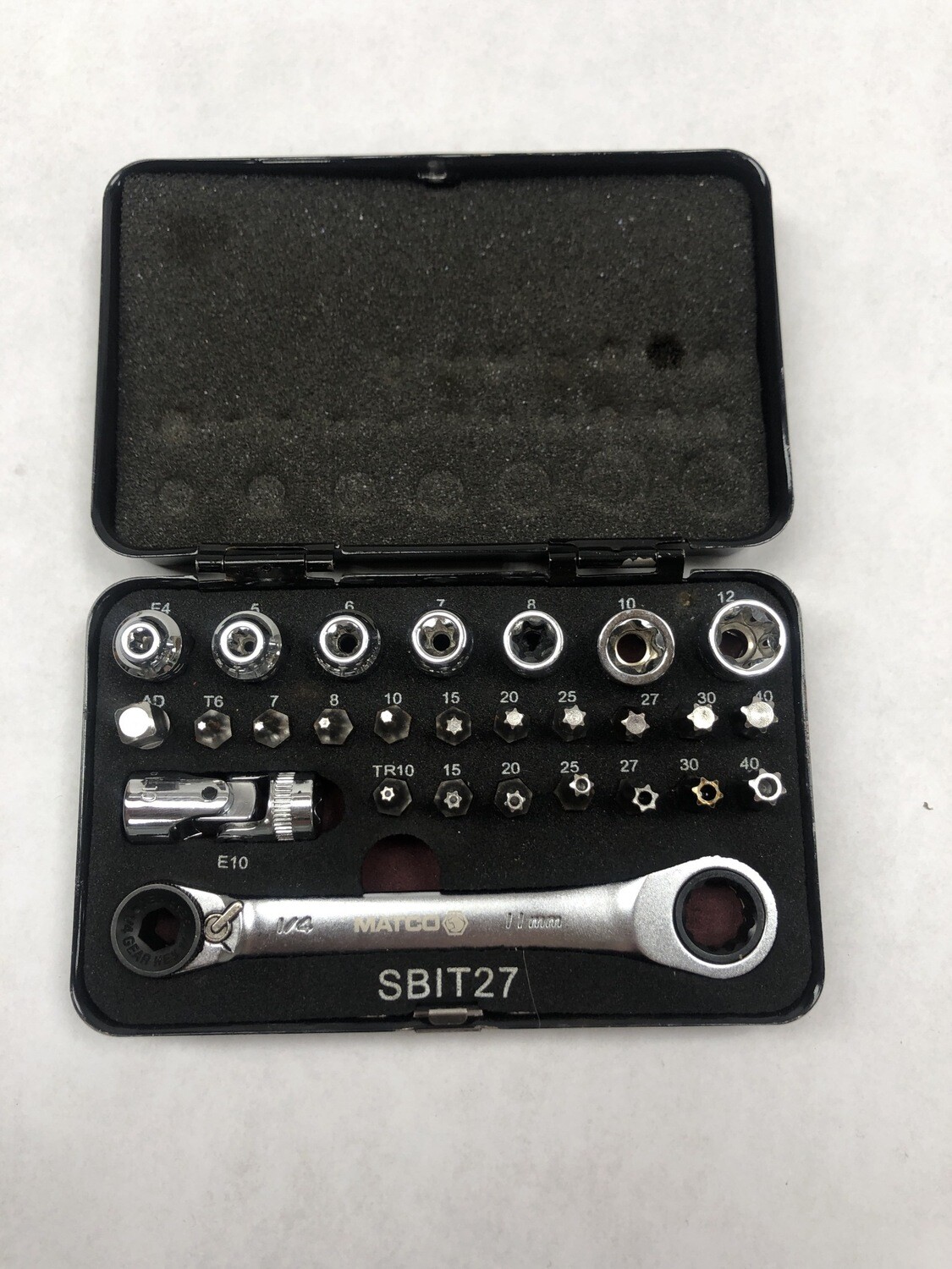 Matco Low Profile Socket/Bit Set, SBIT27 Shop Tool Swapper